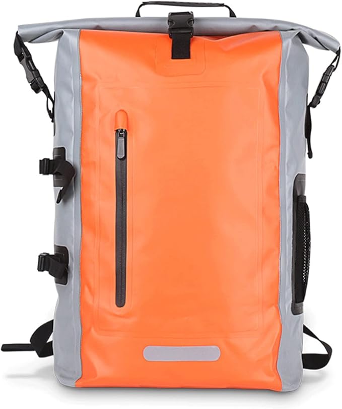 Waterproof Dry Bag Kayaking Backpack 25L Kayak Roll Top Dry Bags Floating Large Dry Sacks Marine Set for Boating