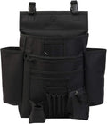 Departed Seat Organizer Outdoor Tactical SquadMilitary Sportpack Daypack (Black)