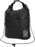 Dress (DRESS) 2-way Dry Bag 3.2 gal (10 L/ 20 L) Black/Gray Waterproof Compact Lightweight Portable Portable Fishing Disaster Prevention Camping Sacoche Tote Bag Outdoors