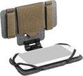 Let Me Be Airsoft Plate Carrier Molle Phone Carrier Outdoor Lightweight Navigation BoardWide Angle Foldable Phone Holder Chest Rig Hovering Mount Tactical Vest Accessory (Coyote Brown)