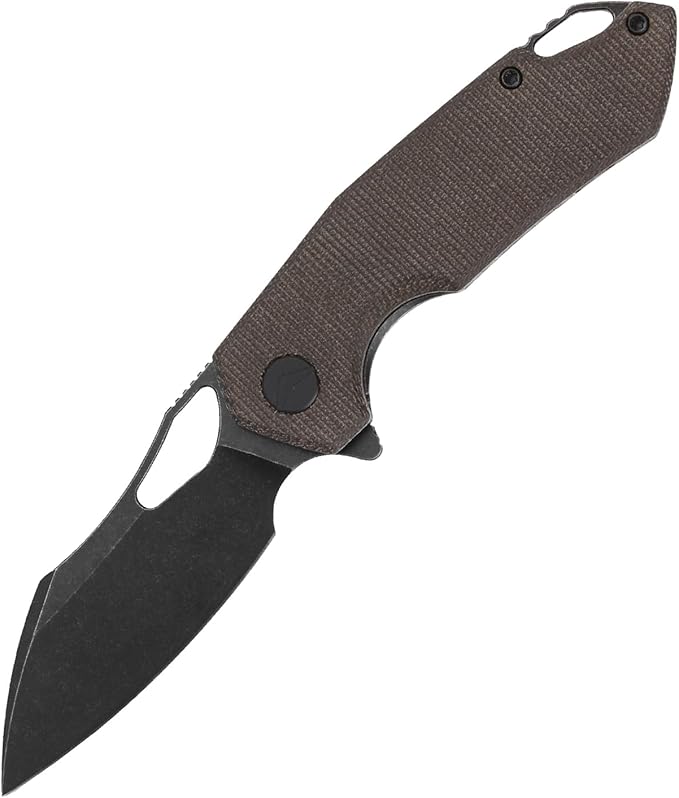 Pocket Knife for Men154CM Steel BladeHunting Knife Camping Folding Knives with for OutdoorSurvivalTacticalHunting and Camping（Green）