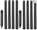ZOOHAR Outdoor Light Pole Extension Kit - 55/4.6FT Stainless Steel with ABS Stakes for Enhancing Garden Lights and Torches Garden Patio Parties Wedding1.2in Diameter (2 Sets 10 pcs)