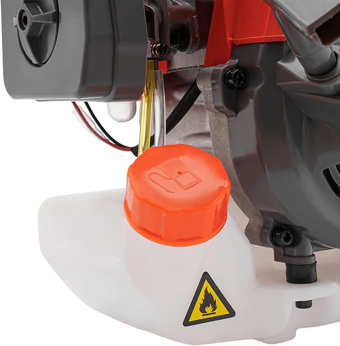 63.3CC 2-Stroke Gasoline Engine 2.2Kw Portable Agricultural Engine 0.34Gal Single-Cylinder 2-Stroke Engine Air-Cooled 7500R/Min for Lawn and Garden Equipment Weed Whackers