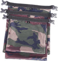 KOMBIUDA 6pcs Moisture Storage Bag Gear Bag for Camping Boating Canoeing Water-resistant Glue and Fasteners