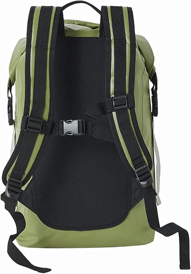 Waterproof Dry Bag 40L Roll Top Lightweight Dry Storage Bag Backpack with Exterior Zippered Pocket for Travel