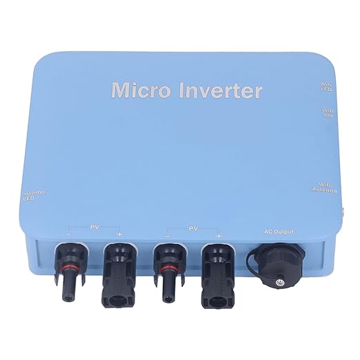 Yunseity Micro Inverter 120V 230V Solar Grid Tie Inverter IP65 DC to AC Control Pure Sine Waving Inverter MPPT Solar Input 20V-60V Output 80V-280V for Solar System