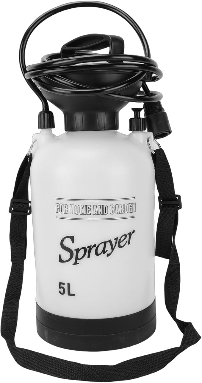 HUIOP Portable Shower Auto Manual Pressure Release Outdoor Shower Pump with Rotating Nozzle for Hiking Travel Car Pet Efficient Operation Robust Construction Safety Mechanism