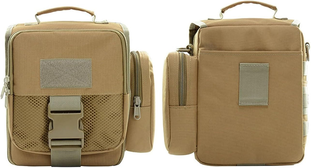 Small Canvas Messenger Bag Classic Vintage Shoulder Bag Water Proof Tactical Bag Crossbody Casual Pack for Unisex