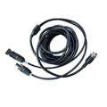 pecron GX16-5 Solar Panel Extension Cable(16Ft/5M) for E600LFP/E2000LFP/EB3000-24V/E3000 Etc M/C/4 to 5 Pole GX16 Aviation Plug Solar Charging Cable