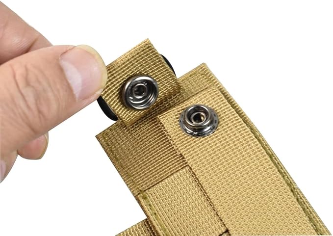 Tactical MOLLE Tool Holder &amp Knife Sheath Adapter - Universal MOLLE Carrier Attachment for Tactical Bag &amp Backpack