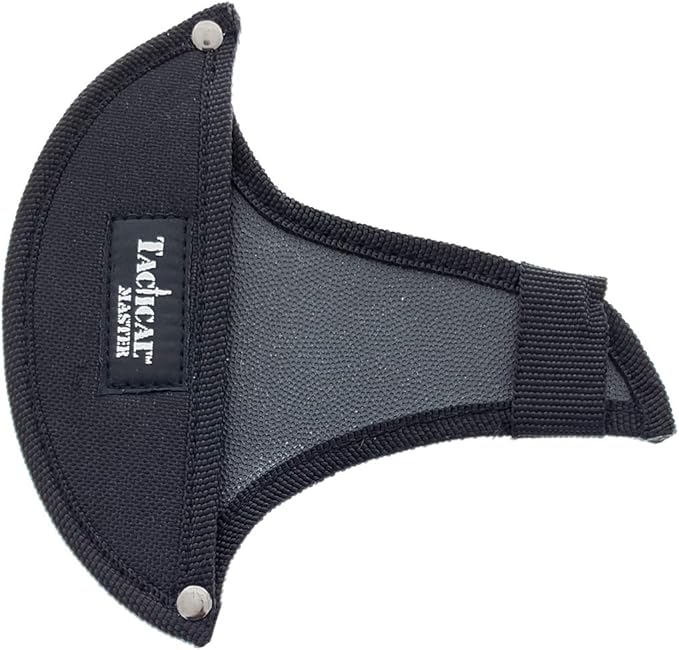 Target Master Tactical Black 10-inch Survival Tomahawk Throwing Axe with Sheath Camping Hunting Fishing Survival Hawk Hatchet (Blue)