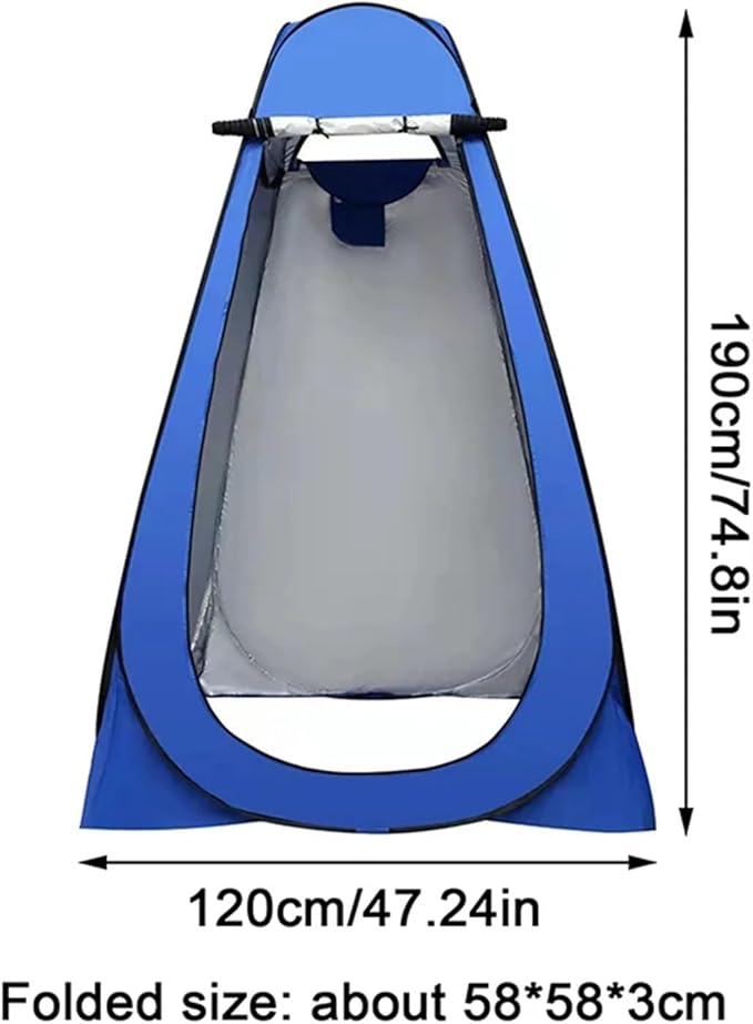 Changing Tent Portable Privacy Shower Tent Outdoor Waterproof Changing Room Shelter for Camping Hiking Beach Toilet(Color1)