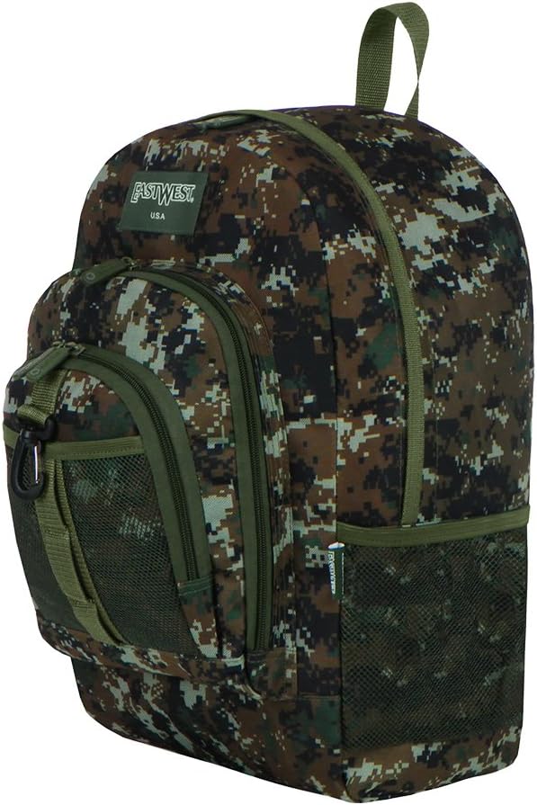 East West U.S.A BC104 Digital Camouflage Military Sports Backpack
