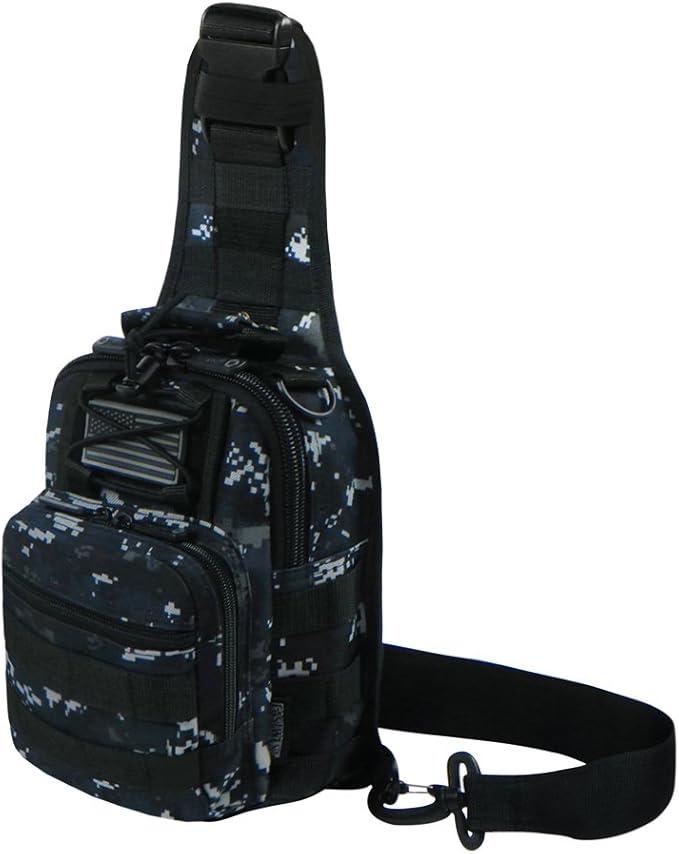 East West U.S.A RTC517 Tactical Sling Chest Utility Shoulder Bag