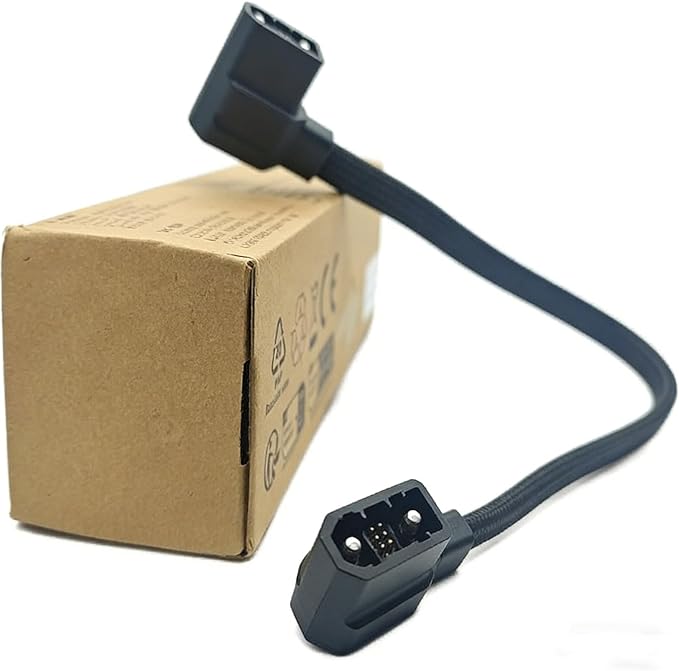 Extra Battery Connection Cable for Ecoflow Compatible with Delta 2 2 Max Max 3 3 Plus 3 1500Wave 2 Wave 3 Braided Power Cable (Not Compatible with Pro 3) Length 20Inch