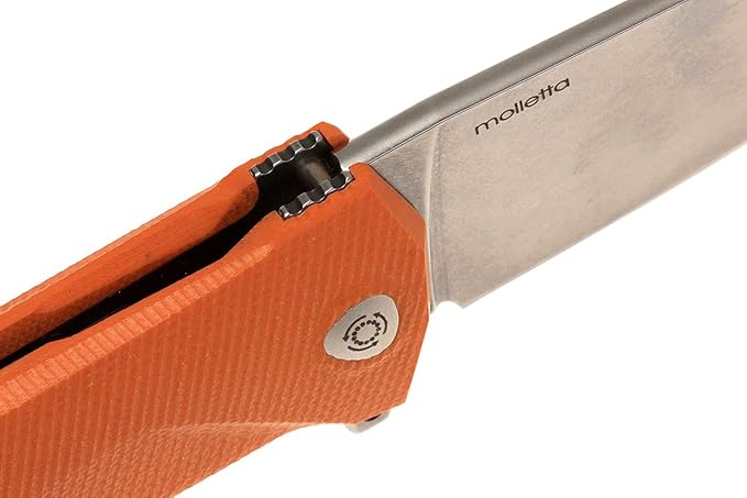 LionSTEEL KUR EDC Folding Knife Sleipner Steel Stone-Washed Blade