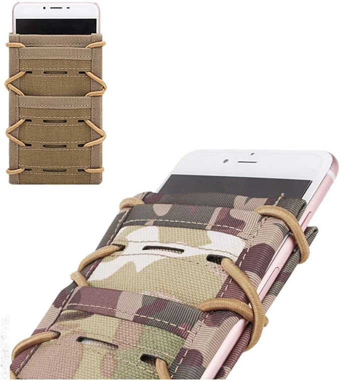 Outdoor Tactical Bag Assault Combat Camouflage Pack Tactical Molle Cell Phone Pouch