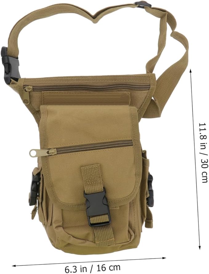 Outdoor Thigh Bag 1pc Leg Bagoutdoor Oxford Fabric Large Storage Adjustable Straps