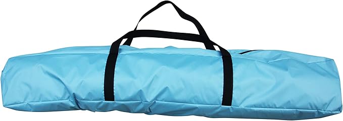 Bliss Hammocks BHT-A39-BT Pop-Up Beach Tent w/Carry Bag for Easy Travel Sun Protection &amp Wind Resistant Waterproof Lightweight Durable Light Blue and Teal