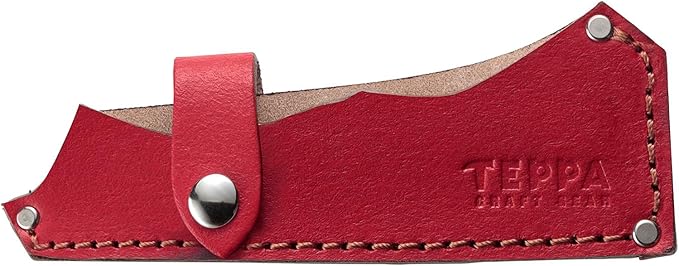TEPPA Outdoor Camping Bonfire Hatchet Kakuda Leather Case [Made in Japan]