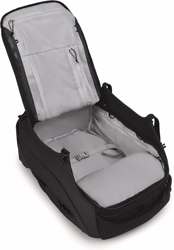 Osprey Sojourn 22/45L Wheeled Travel Backpack with Harness Black