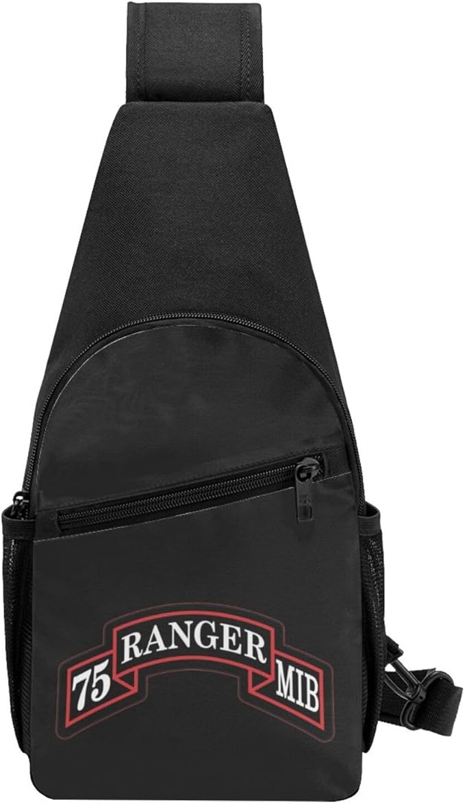75th Ranger Regiment Military Intelligence Battalion (MIB) Chest Pack Leisure Shoulder Crossbody Chest Bag