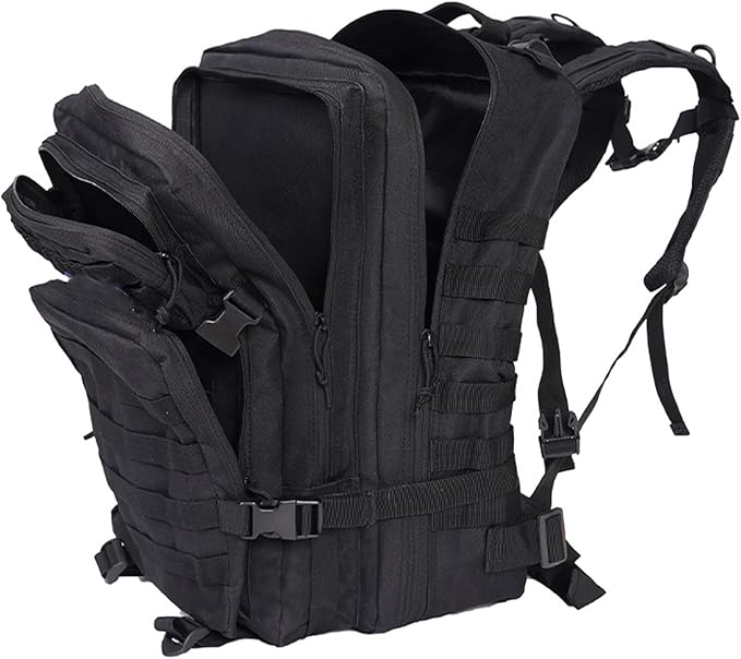 Military Tactical Backpacks 45L Assault Pack Bag Large Rucksack with MOLLE Webbing System For Men Camping Hiking Trekking