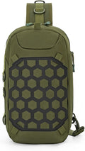 Tactical Backpack Military Molle Hiking Outdoor Mountaineering Travel Sports Multifunctional Tactical Bag(Green)
