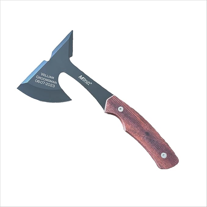 Personalized Hatchet Axe Rescue Axe Hatchet Rosewood Handle