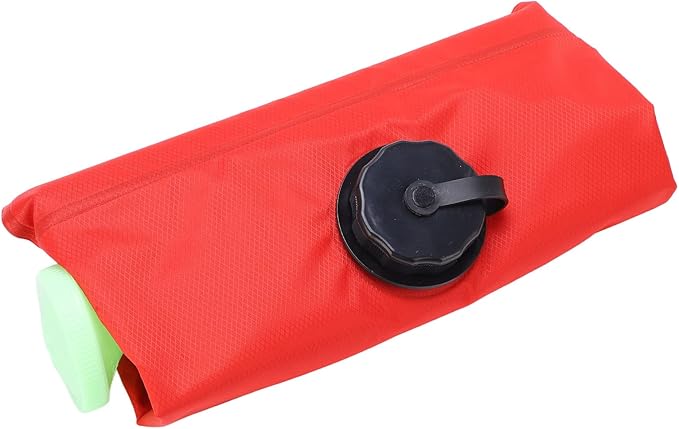 20L Folding Solar Heated Shower Bath Bag Outdoor Camp Shower Bag with Hose and Faucet Portable Heating Shower for Camping Hiking Backpacking Includes Mesh Bag and Upgraded Showe