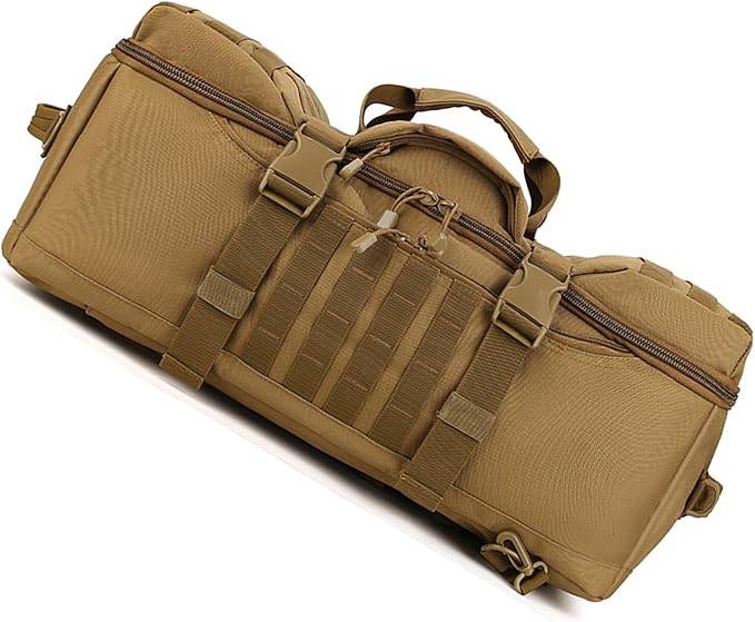 Duffel Bag ArmyGreen Waterproof Backpack for Camping Hiking Travel Versatile Carrying Options for Various Outdoor Activities