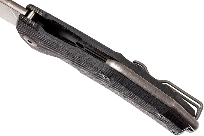 LionSTEEL KUR EDC Folding Knife Sleipner Steel Stone-Washed Blade