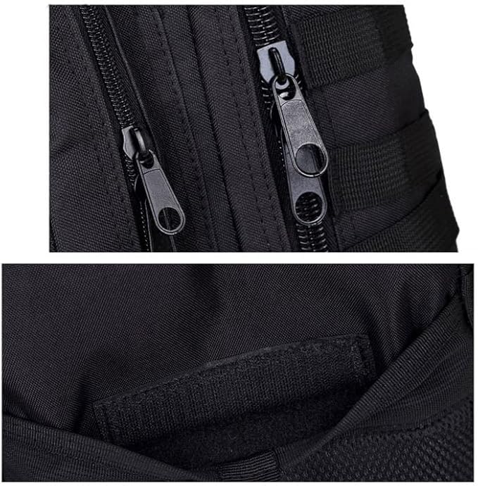 Outdoor Sports Pack Hiking Bag Tactical Rucksack Camo Knapsack Combat Camouflage Tactical 35L Molle Backpack - DW