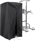 Protective Cover for Pull Up Bar Station Waterproof&amp Dustproof Cover for Power Tower/Pull Up Dip Station-Indoor or Outdoor - 48L x 45W x 80H