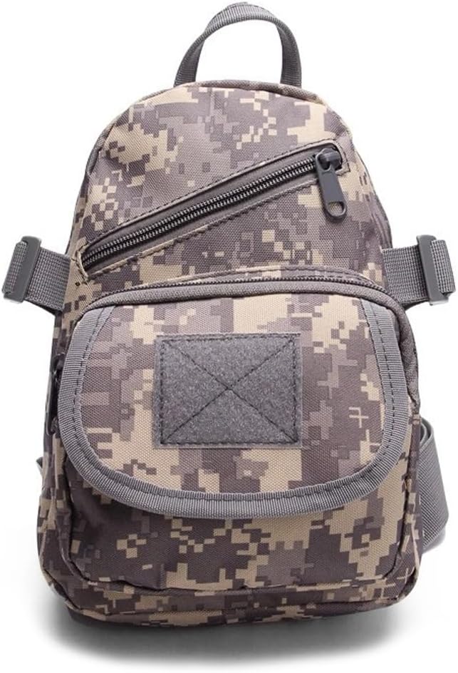 Outdoor Tactical Backpack Chest Sling Bag Military Sport Bag Pack Sling Shoulder Backpack Daypack (CP Camouflage)