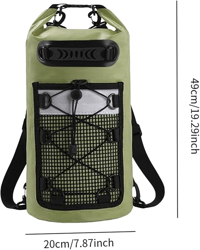 Dry Bag Green Accessories Backpack for Rafting Camping Boating Hiking Travel