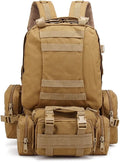Tactical Backpack MOLLE Rucksacks Detachable Assault Pack Bug Out Bag