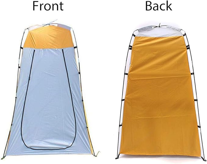 Pop Up Pod Changing Room Privacy Shower Tent Dressing Room Tent Waterproof Windproof Outdoor Portable Toilet Stall with Carry Bag Camping Privacy Shelters for Outdoor Activities Beach Hiking