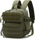 Outdoor Sports Pack Hiking Bag Tactical Rucksack Camo Knapsack Combat Camouflage Tactical 9L Molle Backpack - Green