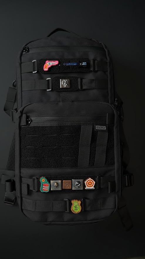 TACTICAL_GEEK ModCase B2 Ultimate EDC Tactical Backpack &amp TCM7 Serise Extended Multi-Function Loop Panels