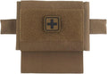 Tactical IFAK Micro Compact MED Pouch MOLLE Rapid Deployment First Aid Bag Small EDC Portable Pack for Hunting Camping