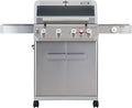 Monument Grills 4+1 Outdoor Barbecue Stainless Steel Propane Gas Grill 4 Burners &amp 1 Side Burner 62000 BTU Patio Garden Barbecue Grill with Knob Controls Mesa415BZ