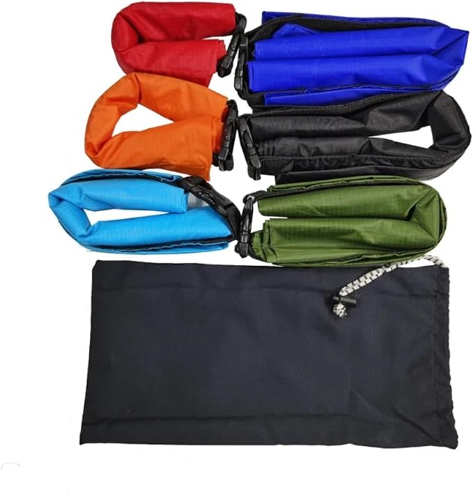 Waterproof Dry Bag 5PCS 1.5/2.5/3/3.5/5/8L Waterproof Dry Bag Pack Sack Swimming Rafting Kayaking River Trekking Floating Sailing Canoing Boating for SwimmingBoating(Light Blue)