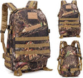 Tactical Backpack Military Molle Hiking 36-55L Camouflage outdoor sports with maple leaf camouflage