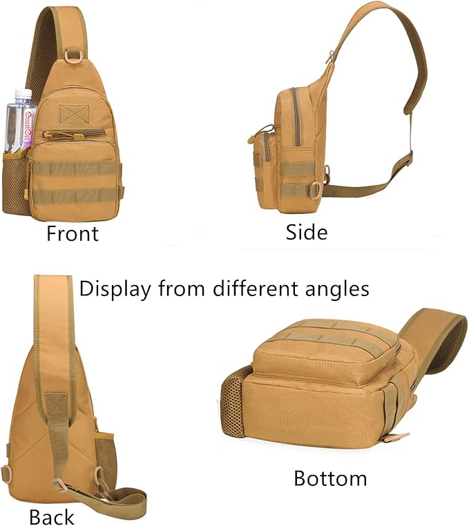 Tactical Shoulder Bag Outdoor Sports Climbing Hiking Trekking Backpack Men Military Hunting Fishing Molle Pack