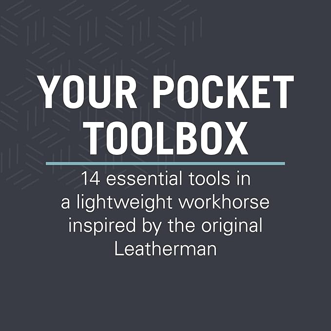 LEATHERMAN Bond 14-in-1 Lightweight Multi-tool for Camping Hiking &amp Everyday Carry (EDC) Made in USA Burnt Sienna