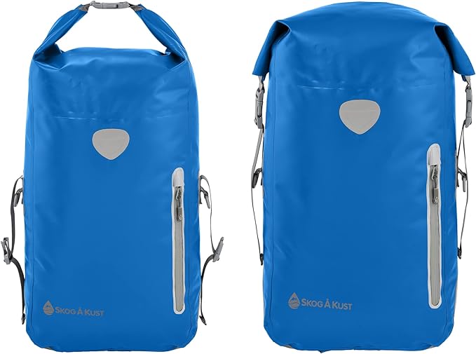 Skog Å Kust BackSak Heavy Duty Waterproof Backpack - Gear Bag for Sports Travel &amp More - 25 &amp 35 Liter Sizes