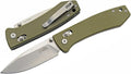 Rite Edge SZCO 4.25 Folding Pocket Knife with Rolling Lock – 8Cr13 Stainless Steel Blade Green G10 Handle EDC Folding Knife with Pocket Clip – Tactical Pocket Knife for Men &amp Women for Camping