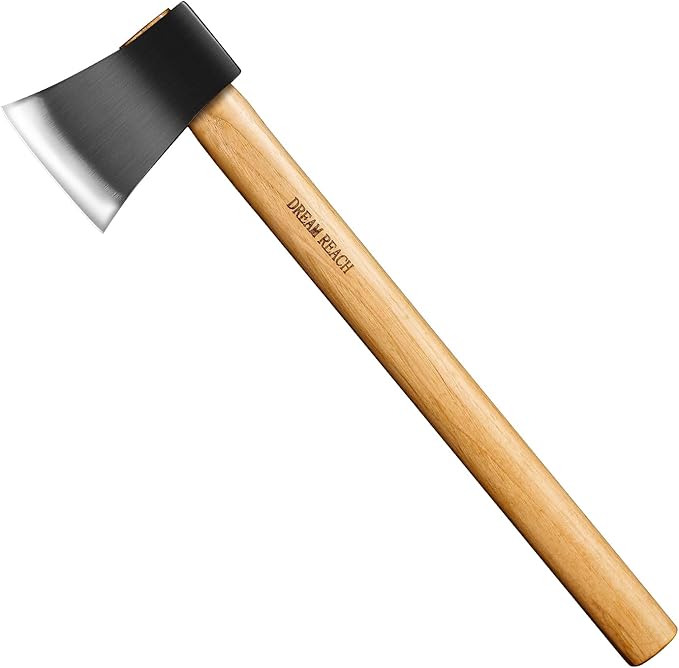 Dream Reach 20.5 Dual-Handed Throwing Axe Professional Throwing Axes with Wooden Handle Throwing Hatchet for Adults Axe Throwing Game