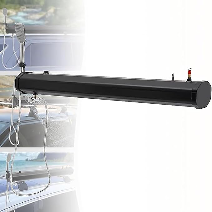 Portable Water Tank for Camping Roof-Mounted Road Shower Outdoor Activities Water Supply for Roof Rack Water Tank Vehicles(20L)